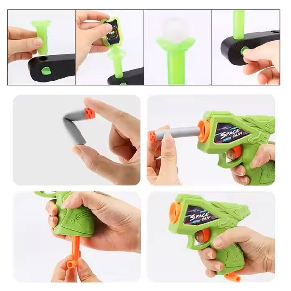 Pistolet de Tir à Balles en Mousse – Challenge Familial